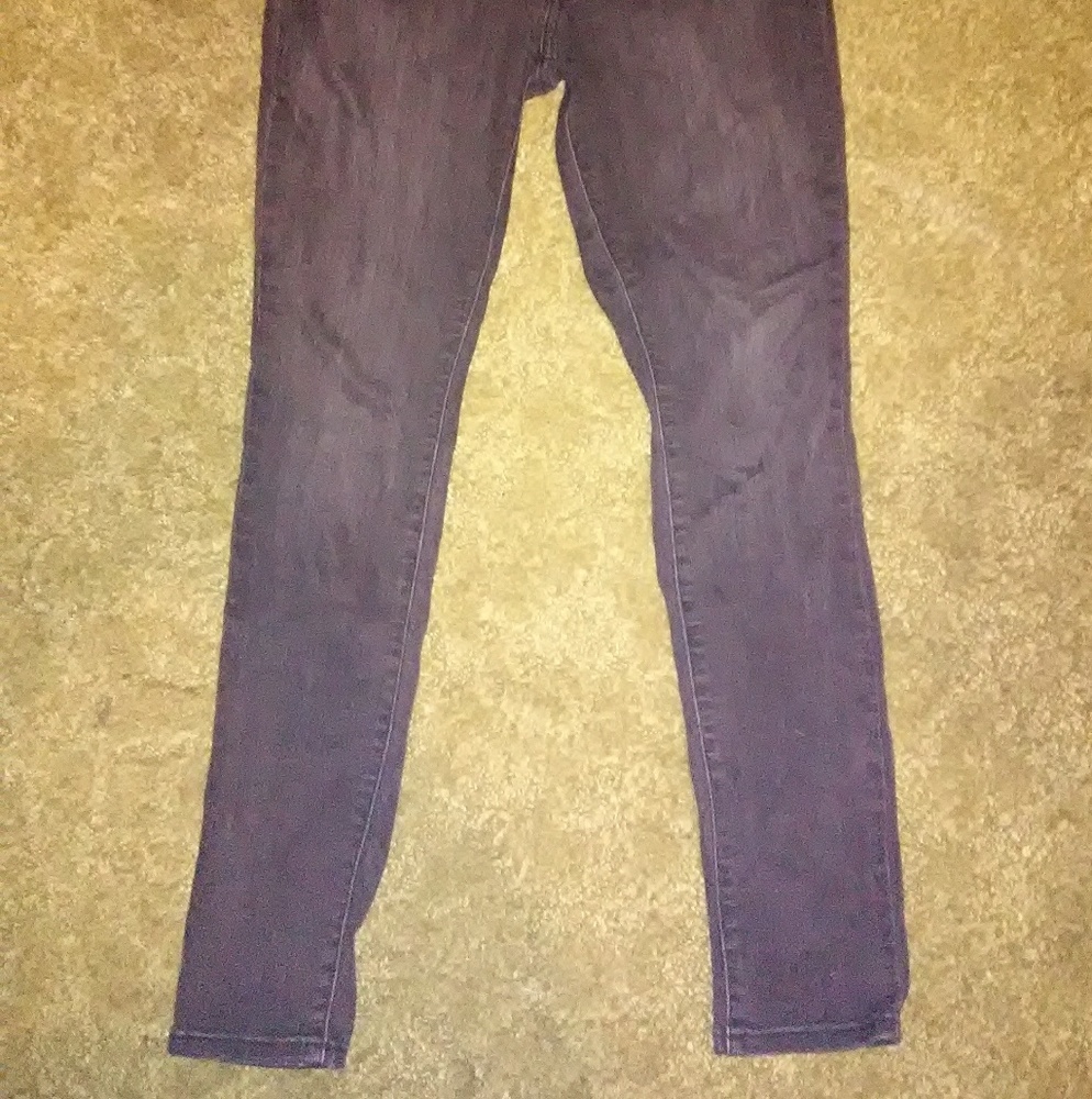 Levi skinny black jeans